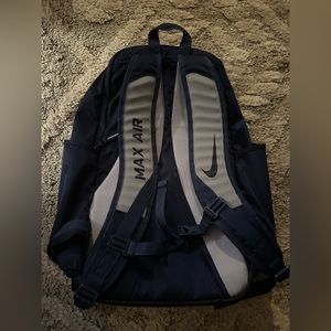 Nike Air Max Backpack Black Blue Max Air Shoulder Straps